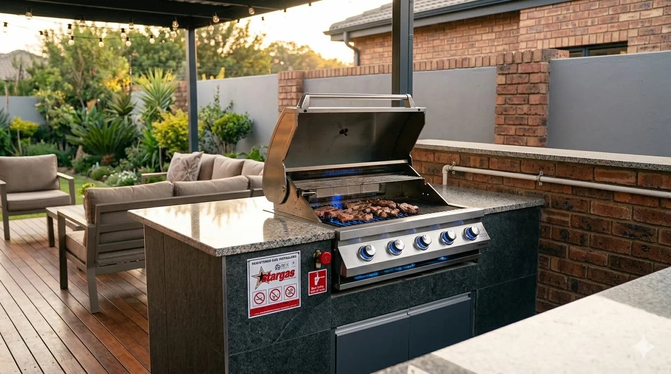 Gas braai
