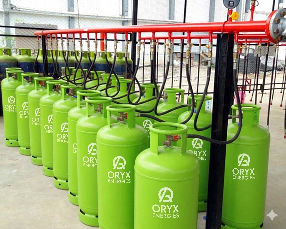 Industrial gas installation